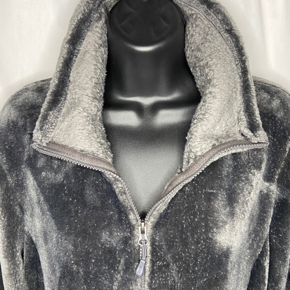 32 Degrees Heat. Dark Gray/Pewter Faux Fur Coat. Size Large. Like New. - Picture 8 of 11